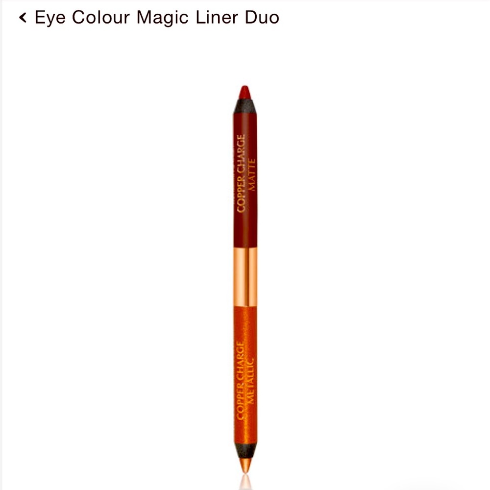 Charlotte Tilbury EYE COLOUR MAGIC LINER DUO
COPPER CHARGE